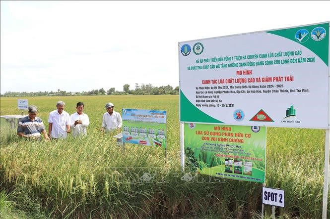 Việt Nam đẩy mạnh phát triển nền nông nghiệp phát thải thấp, thích ứng với biến đổi khí hậu