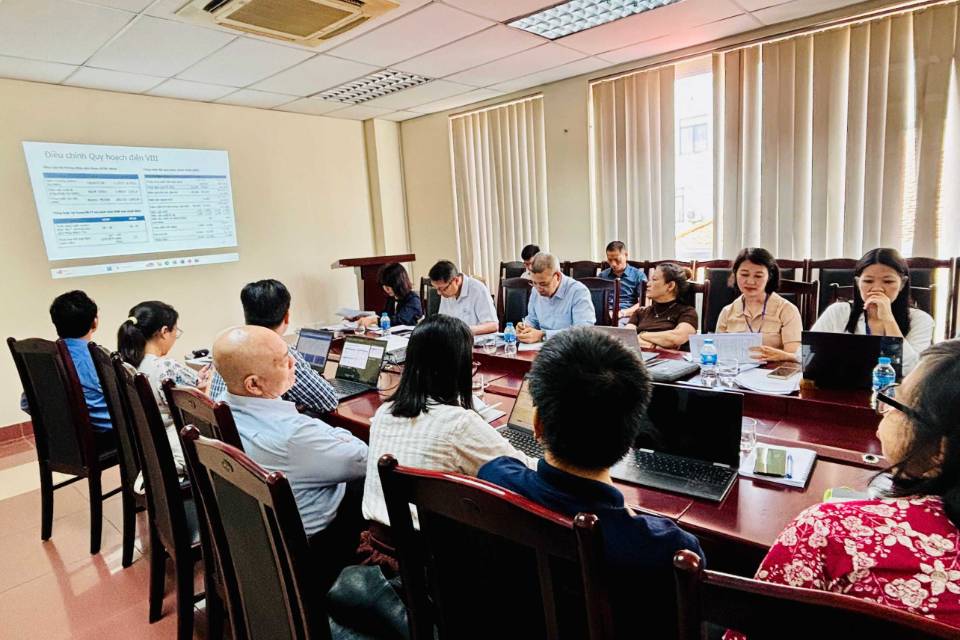 Trao đổi chuyên môn về tham vấn Đóng góp do quốc gia tự quyết định (NDC 3.0) trong lĩnh vực năng lượng