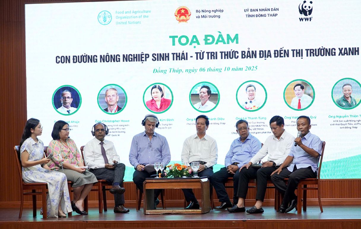 Thúc đẩy nông nghiệp sinh thái: Hướng đi tất yếu ứng phó biến đổi khí hậu