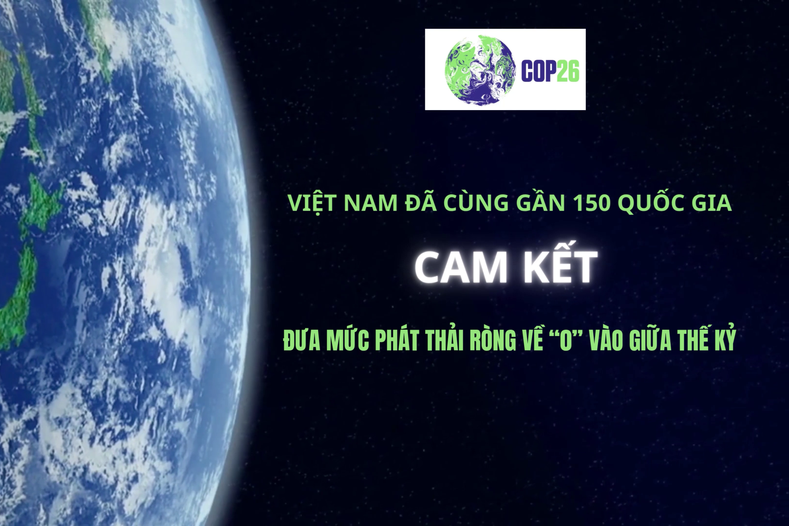 Việt Nam nỗ lực chung tay với toàn cầu ứng phó biến đổi khí hậu